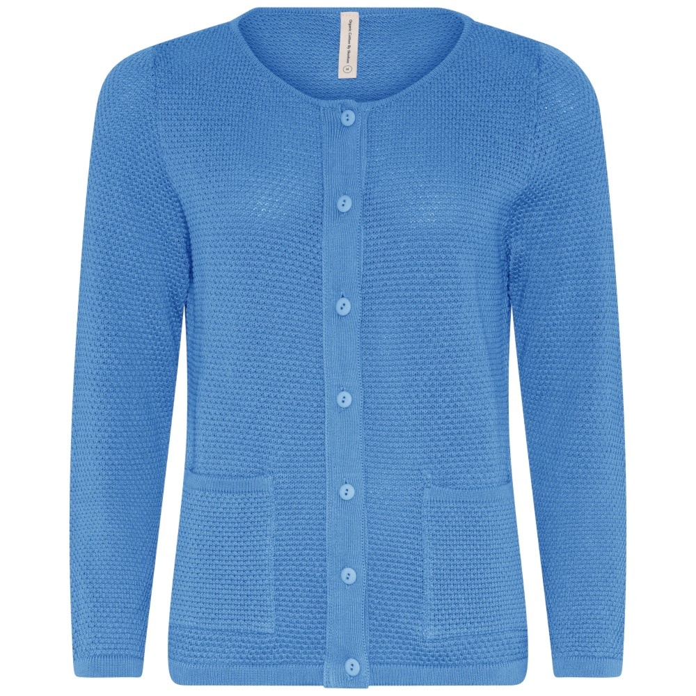 Skovhuus Kvinde Isabella Cardigan Horizon Blue L