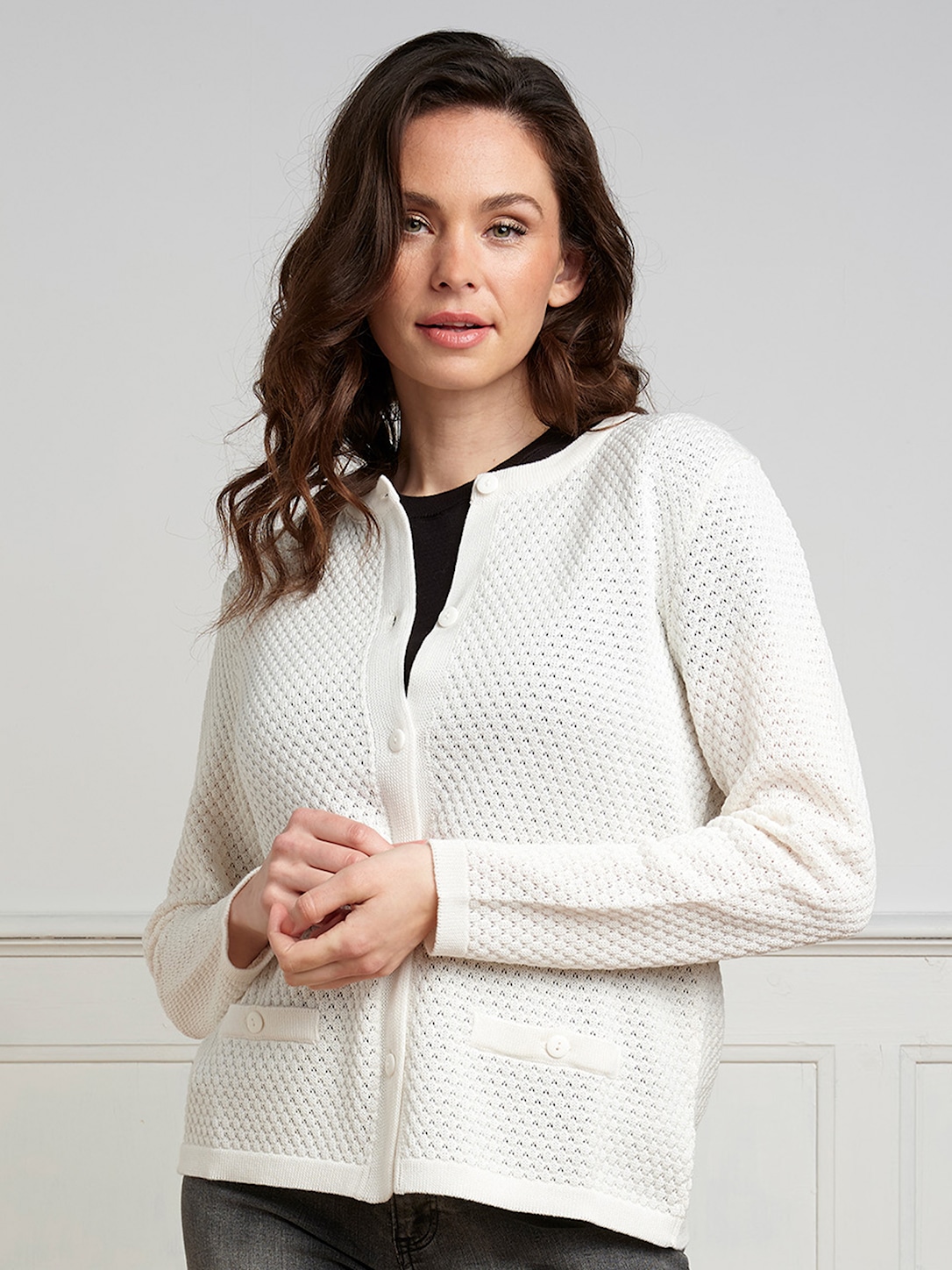 Skovhuus Kvinde Laura Cardigan Off-white M