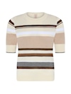 Cream / Walnut Beige