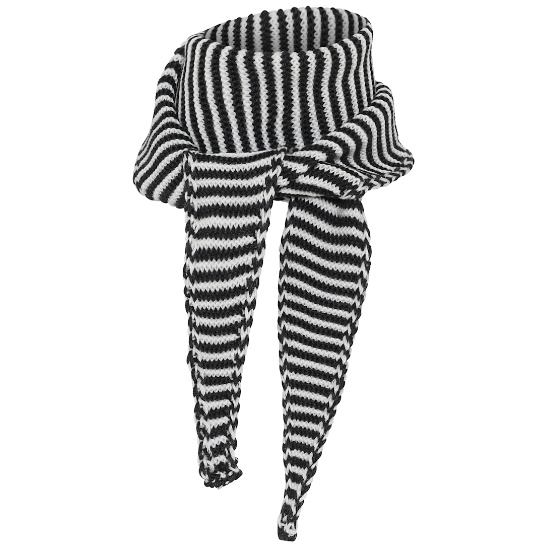 Skovhuus Kvinde Edit Mini Tørklæde Charcoal Grey Onesize