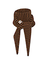 Black/Cashmere Brown