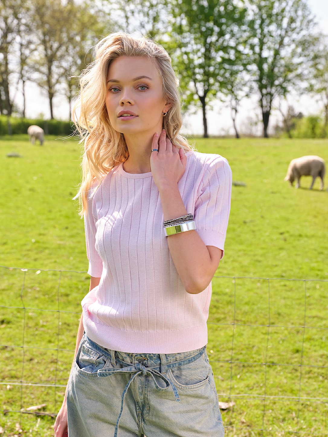 Skovhuus Kvinde Victoria T-shirt Rose M