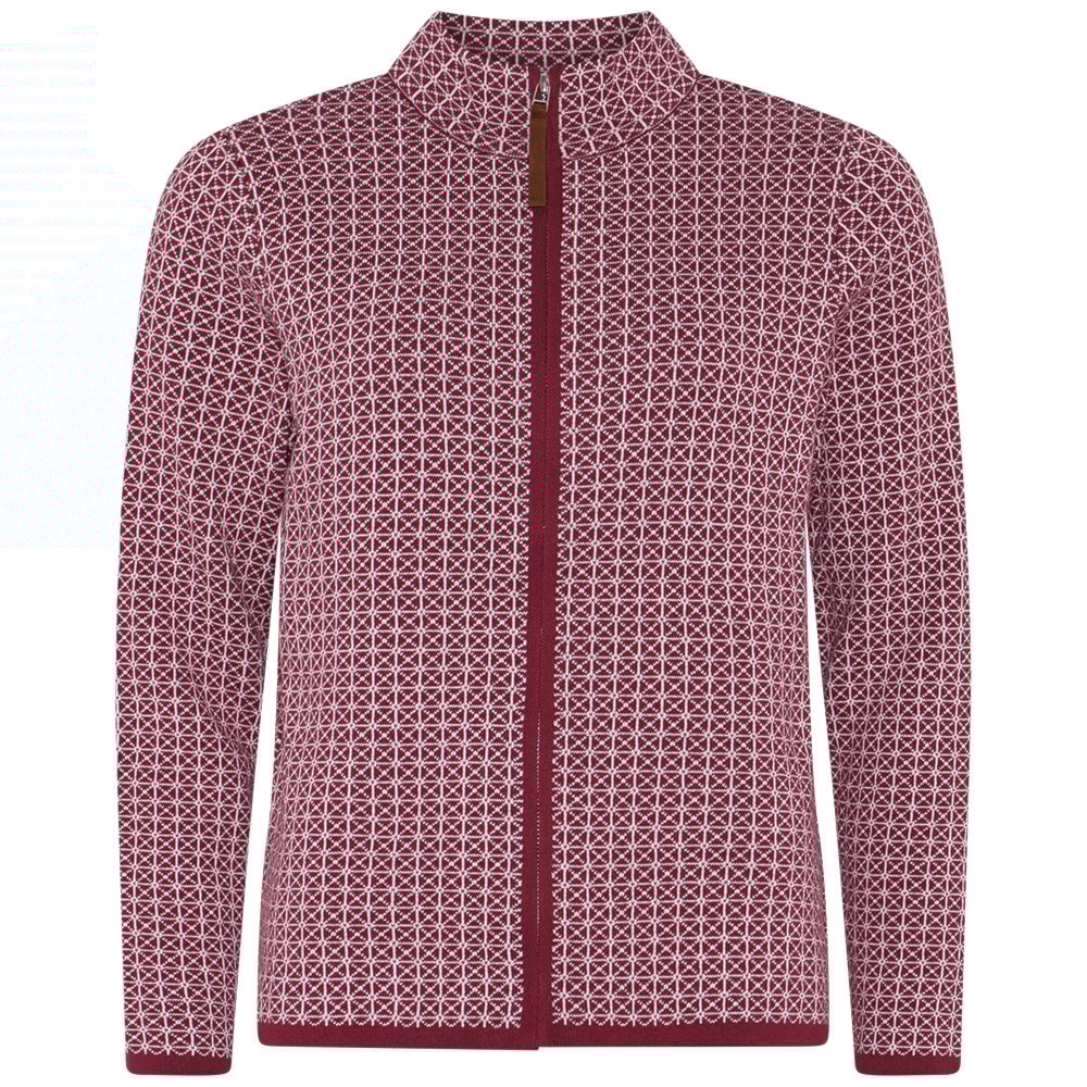 Skovhuus Kvinde Noelle Cardigan Sangria Red M