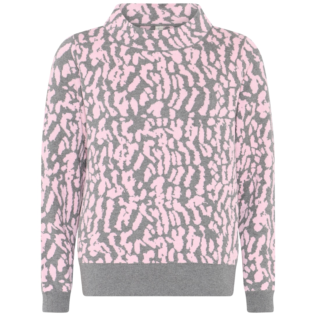 Skovhuus Kvinde Miriam Strikbluse Grey Melange S