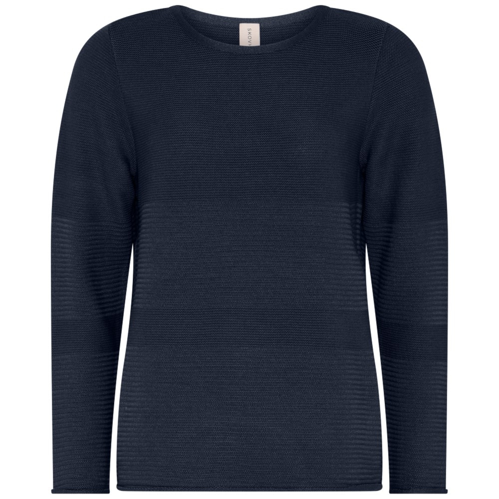 Skovhuus Kvinde Thora Trøje Marine Blue S