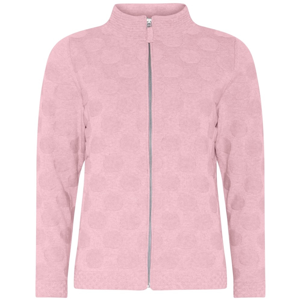 Skovhuus Kvinde Ellen Lynlås Cardigan Crystal Rose S
