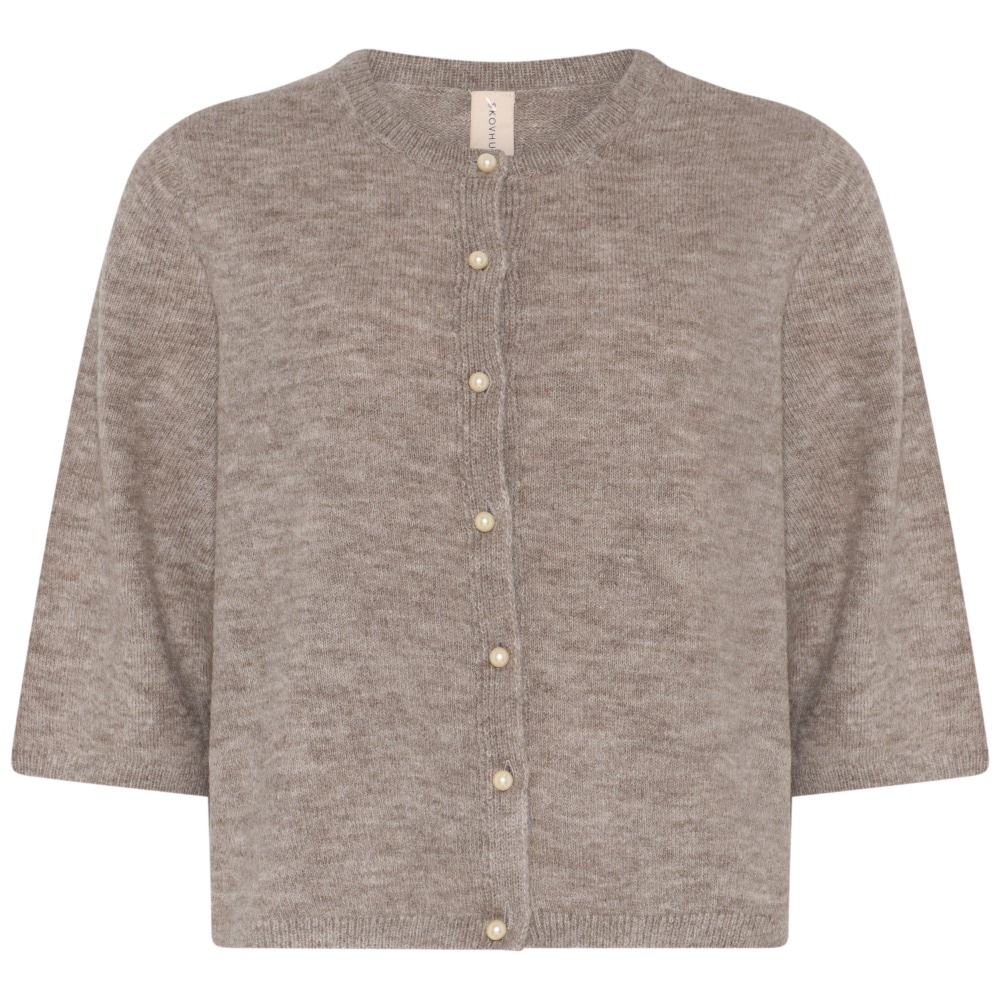 Skovhuus Kvinde Klara Oversize Cardigan Bark Beige S