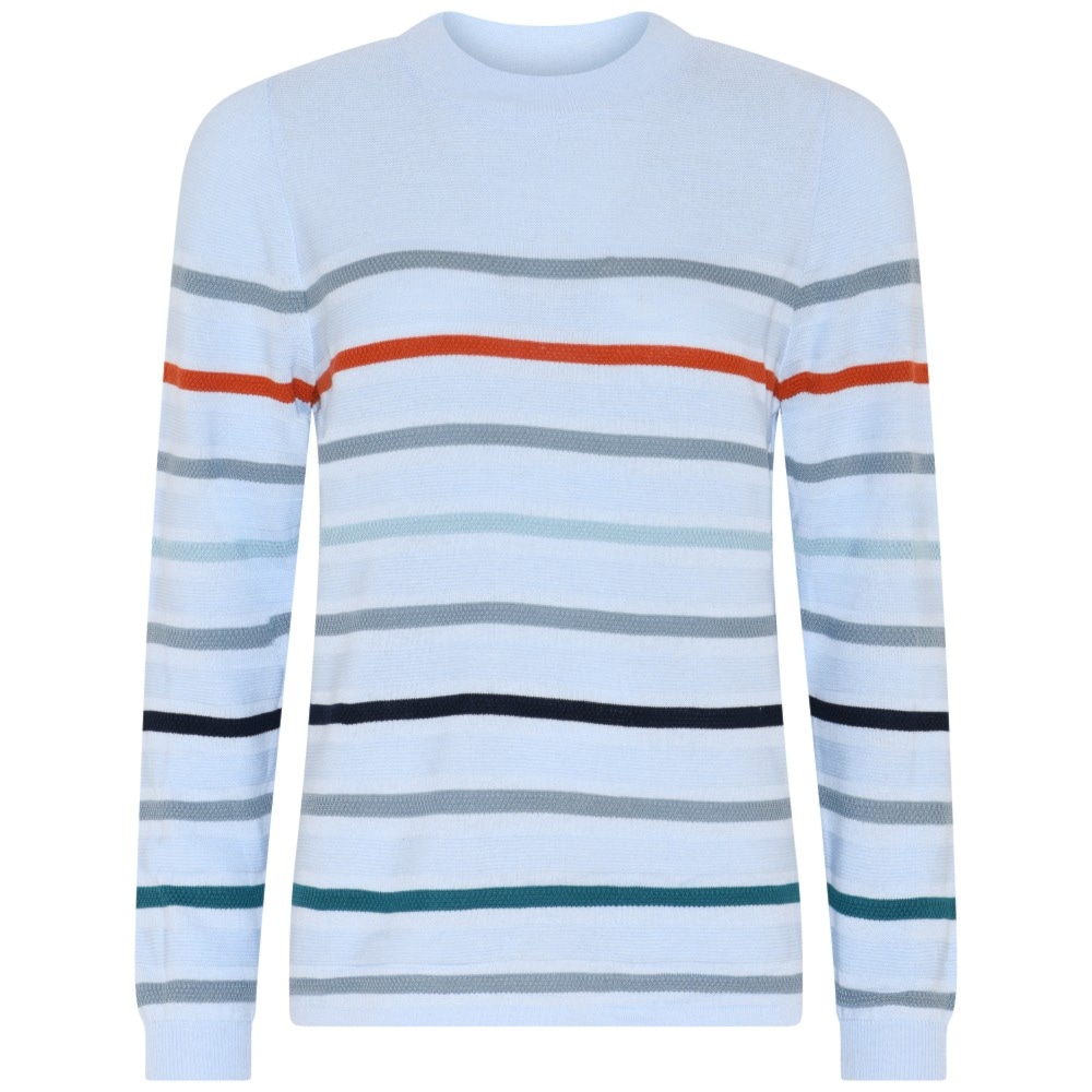 Skovhuus Kvinde Betina Strikbluse Pale Blue S