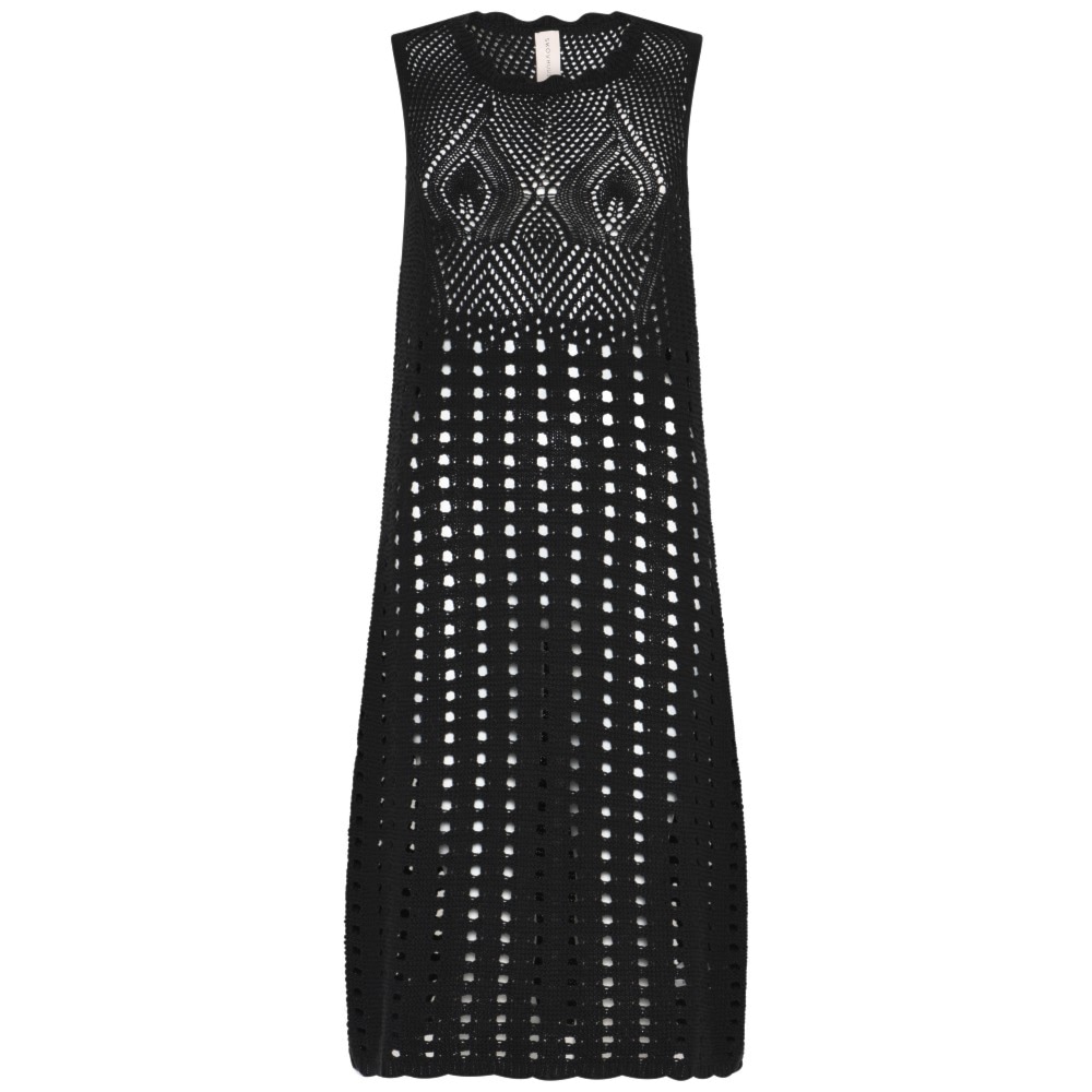 Skovhuus Kvinde Jessie Strikkjole Black M