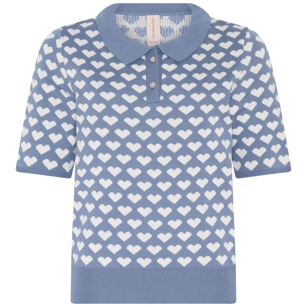 Skovhuus Kvinde Pukka Polo T-shirt Peal Blue S
