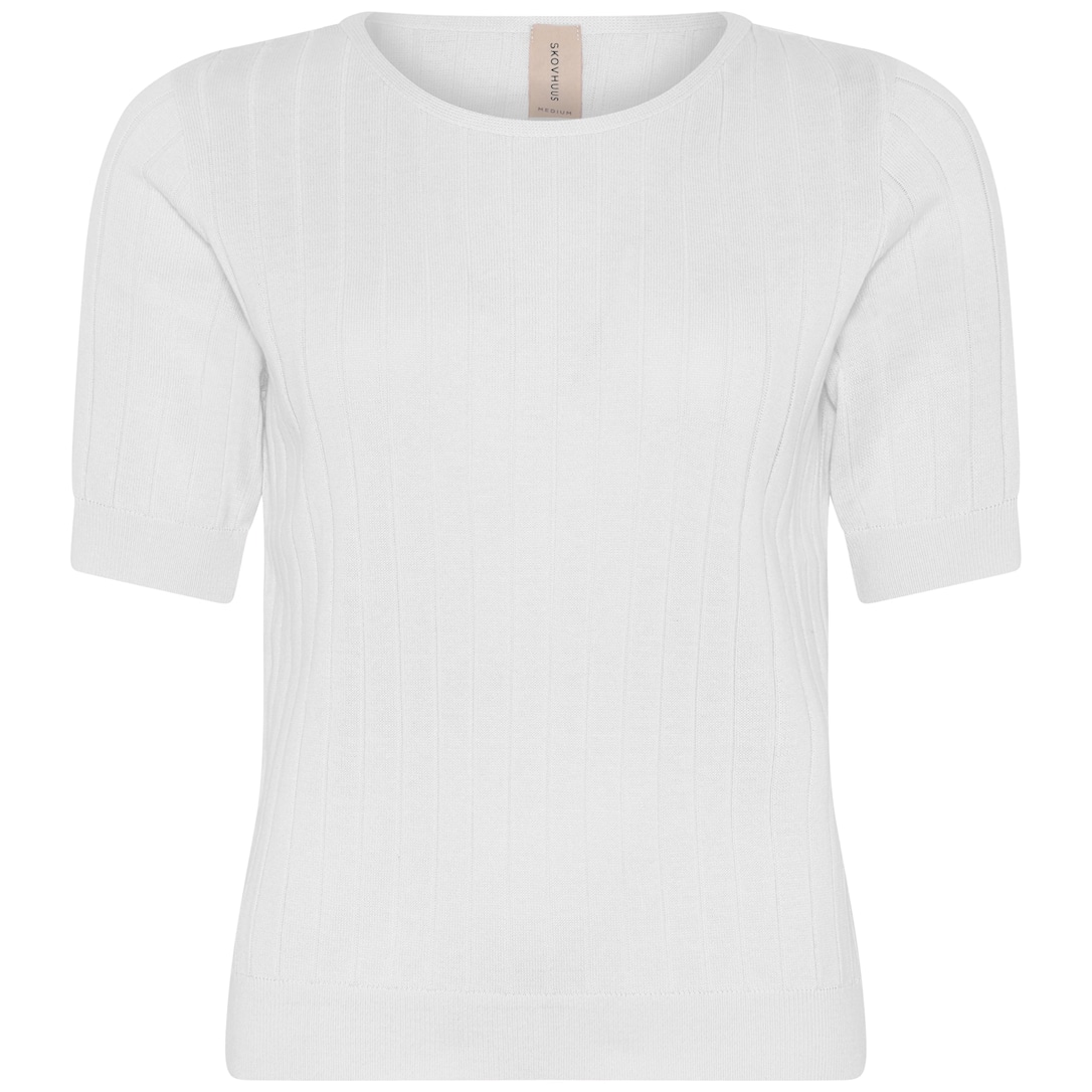 Skovhuus Kvinde Victoria T-shirt Off-white M